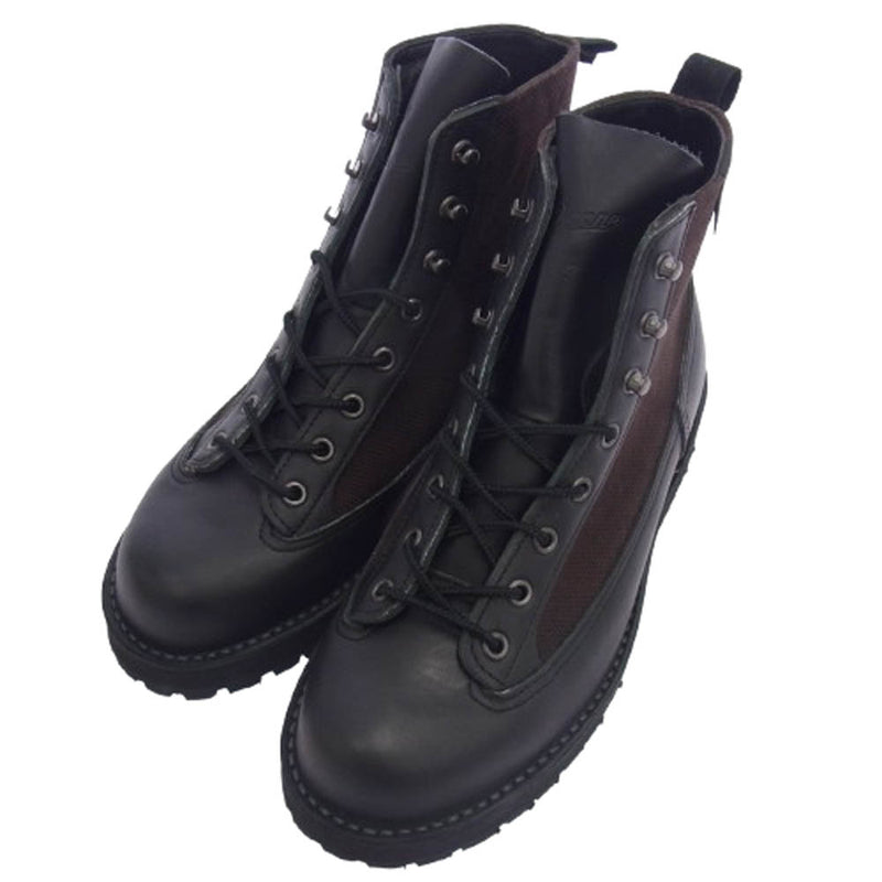 Danner ブラックレザー ブーツ 希少】ダナーライトブラック オールレザー - メルカリ
