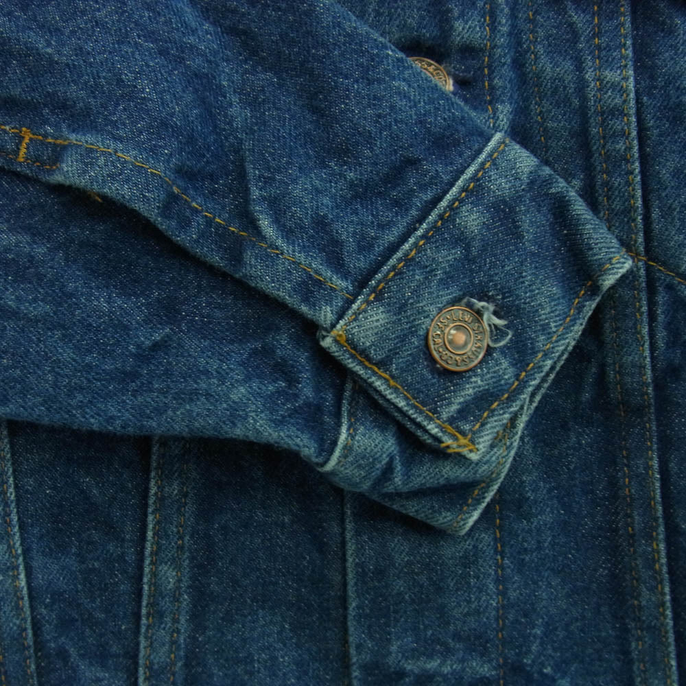 Levi's リーバイス 71506-0217 スモールe デニム トラッカージャケット Gジャン インディゴブルー系 34L【中古】