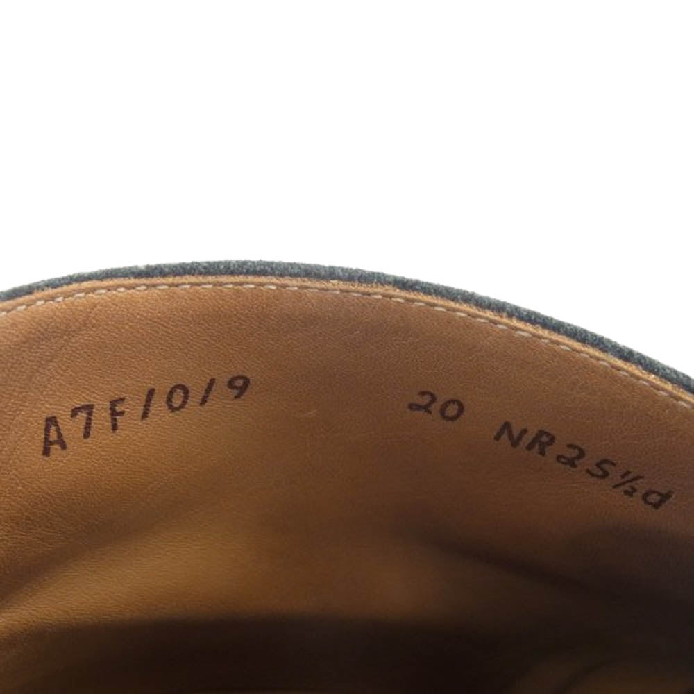 REGAL リーガル ダイナイトソール スウェード チャッカブーツ ブラック系 25.5cm【中古】