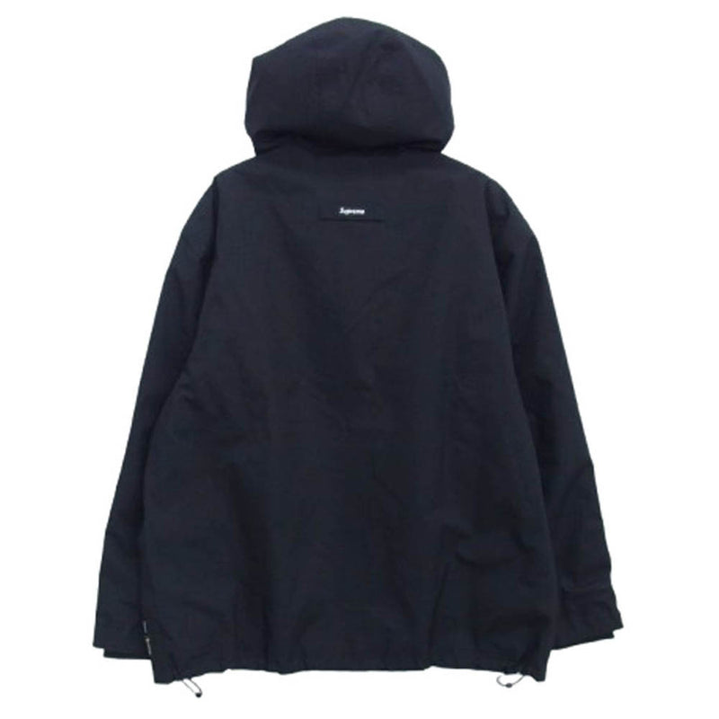 Supreme GORE-TEX Stripe Hooded Jacket 黒 Supreme(シュプリーム) GORETEX STRIPE HOODED JACKETフーデッド