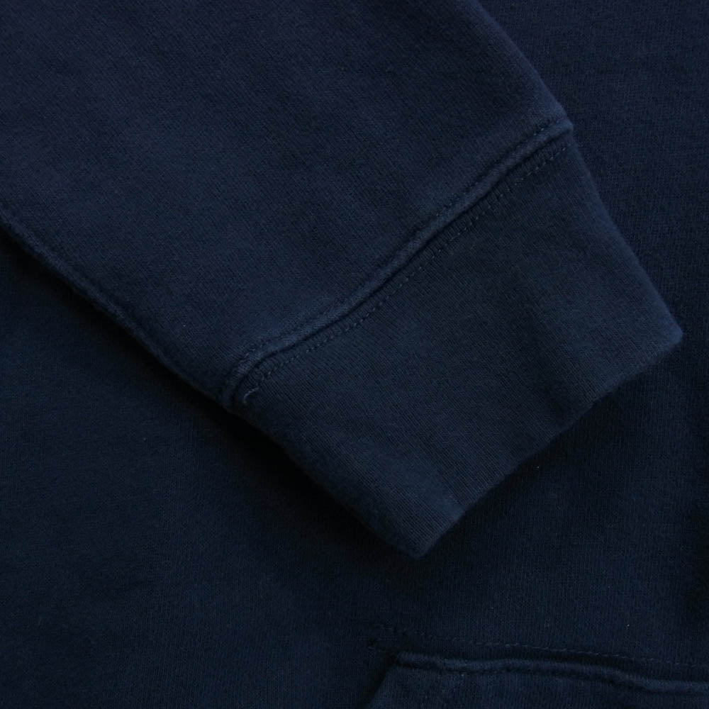 POLO RALPH LAUREN ポロ・ラルフローレン ポニーロゴ刺繍 フルジップ パーカー フーディー ネイビー系 170【中古】