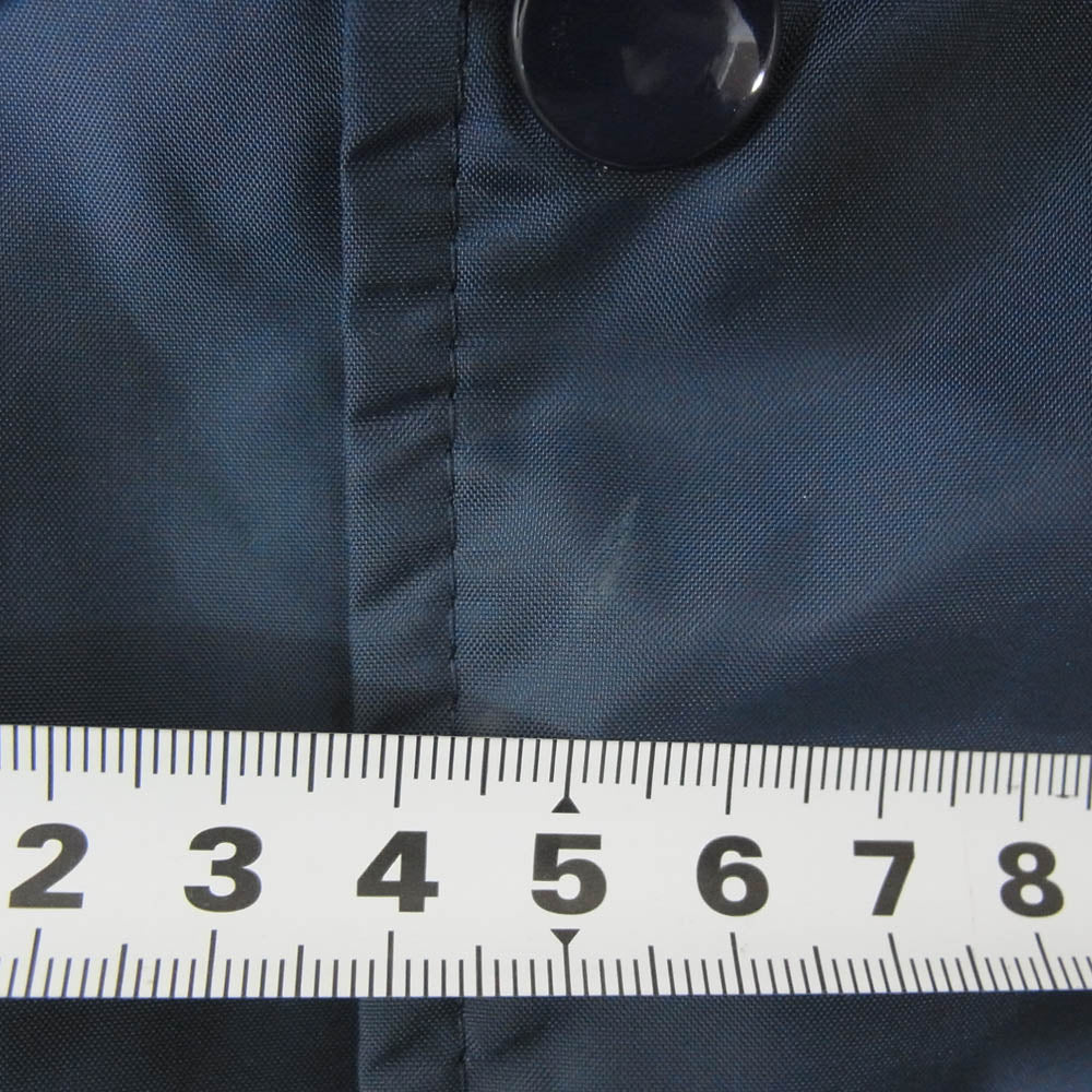 NEIGHBORHOOD ネイバーフッド 14AW 141SNH-JKM03 BROOKS / N-JKT ブロークス ナイロン コーチ ジャケット ネイビー系 M【中古】
