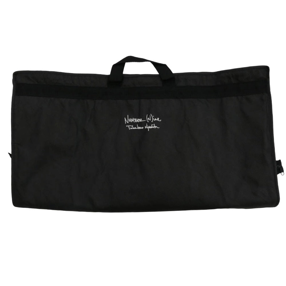 NUMBER(N)INE ナンバーナイン 比翼 ウール ロング ジャケット コート ブラック系 4【中古】