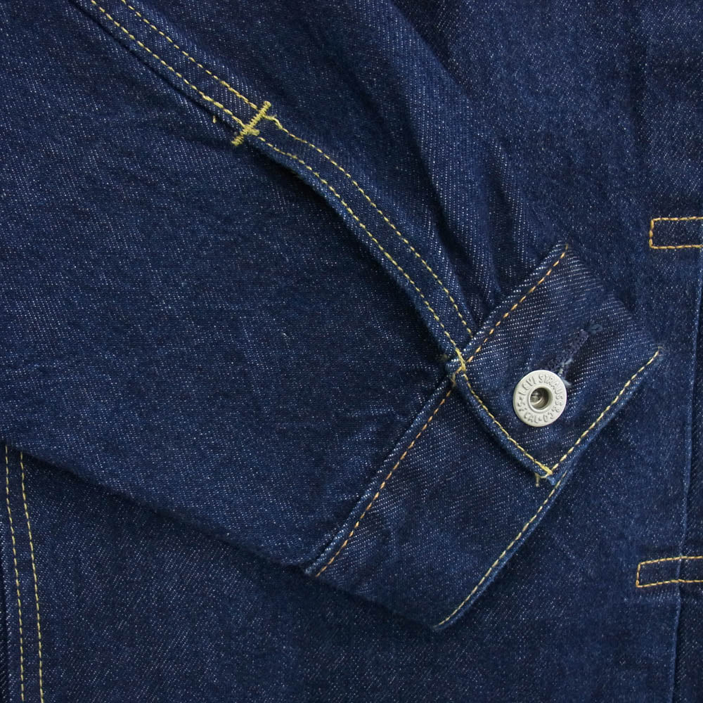 Levi's リーバイス a31740030 TYPE I トラッカージャケット セルビッジ デニムジャケット インディゴブルー系 L【中古】