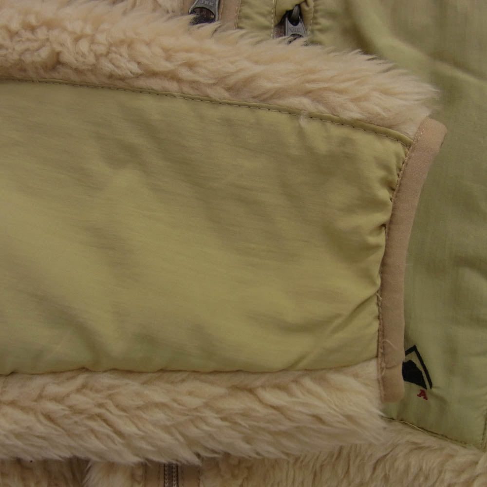 FIRST DOWN ファーストダウン 203-1510 ボア フリース ジャケット オフホワイト系 L【中古】