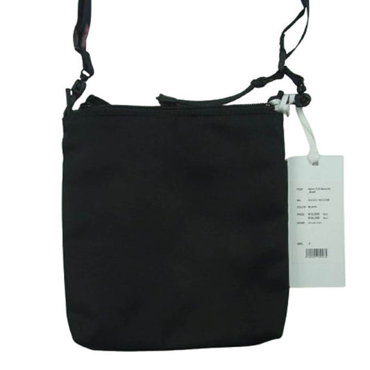 GRAPHPAPER グラフペーパー GU231-90325B Nylon Twill Sacoche Small ナイロンツイル サコッシュ スモール ショルダー バッグ ブラック系 F【新古品】【未使用】【中古】