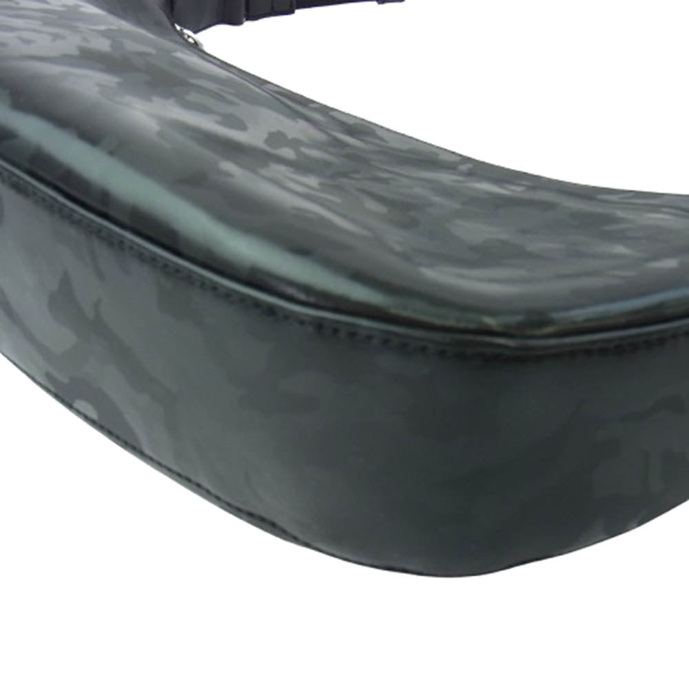 aniary アニアリ 35-03000 C-Film Leather レザー ショルダーバッグ ブラック系【新古品】【未使用】【中古】