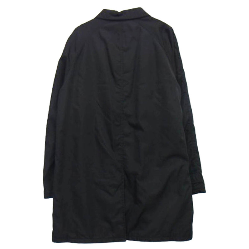 PRADA プラダ ウールライニング ナイロン ステンカラー コート