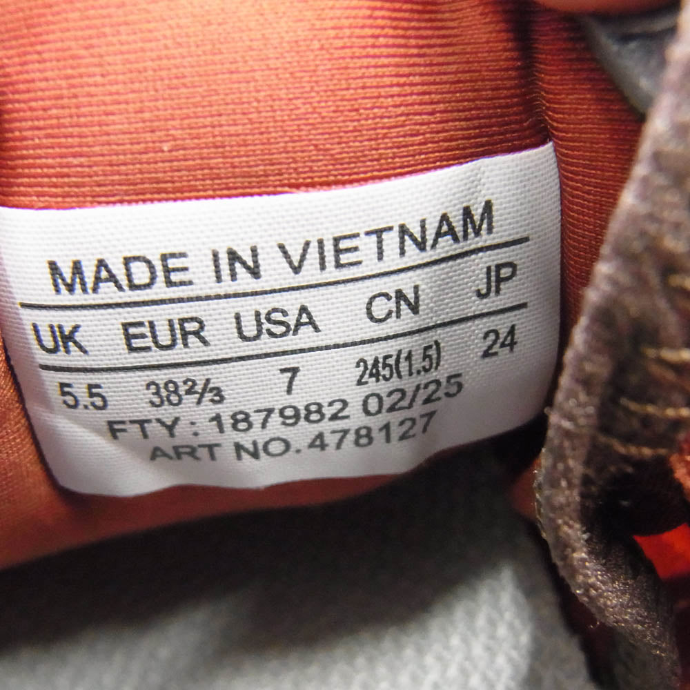 salomon サロモン 478127 AERO GLIDE 3 GRVL エアログライド 3 グラベル スニーカー レッド系 24cm【美品】【中古】