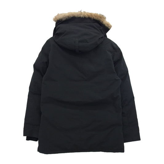 CANADA GOOSE カナダグース 3426MA カナダグースジャパンタグ CHATEAU PARKA シャトー パーカー ファー フーデッド ダウンジャケット ブラック系 XL【中古】