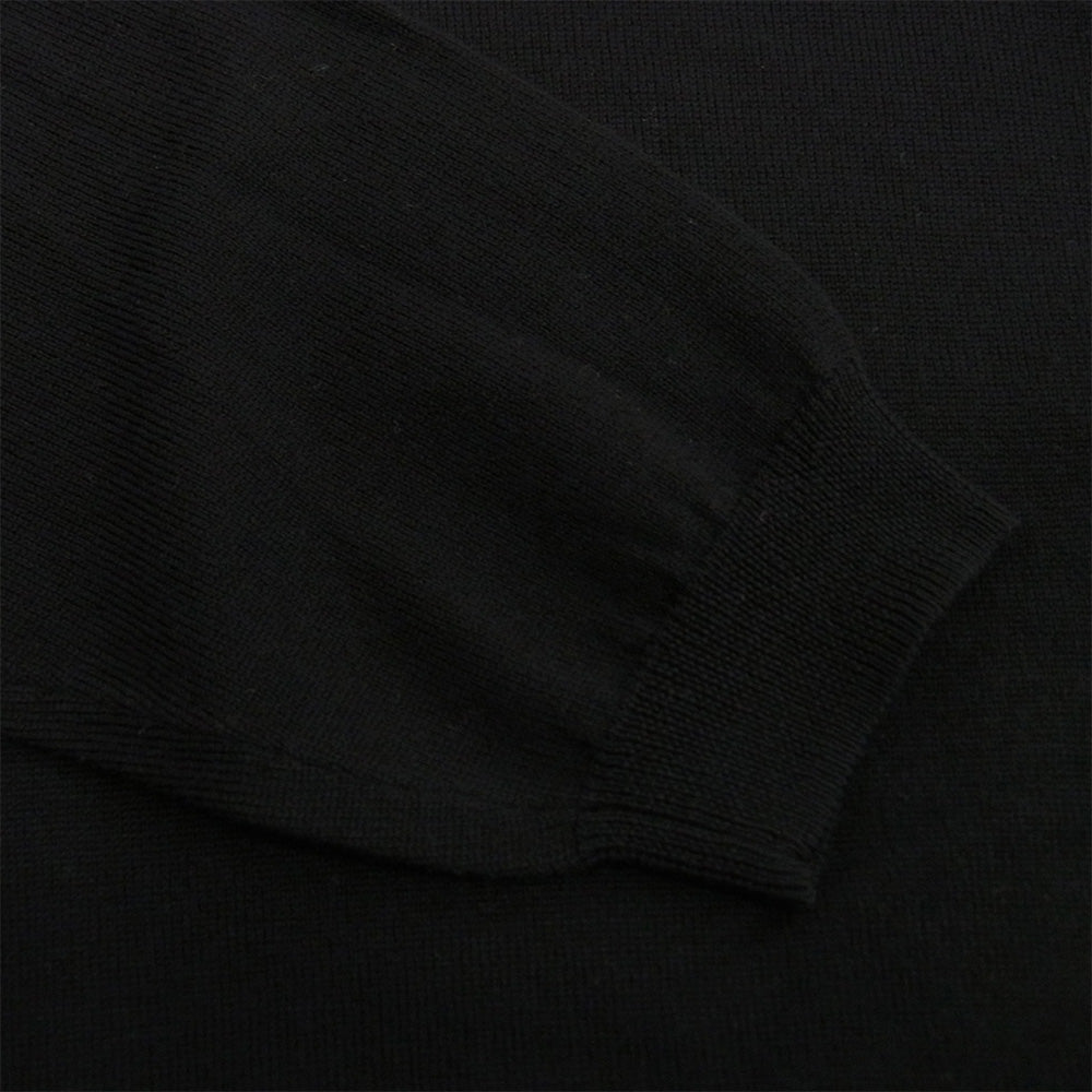 Brooks Brothers ブルックスブラザーズ MERINO WOOL ウール ローゲージ ニット ブラック ブラック系 L【中古】