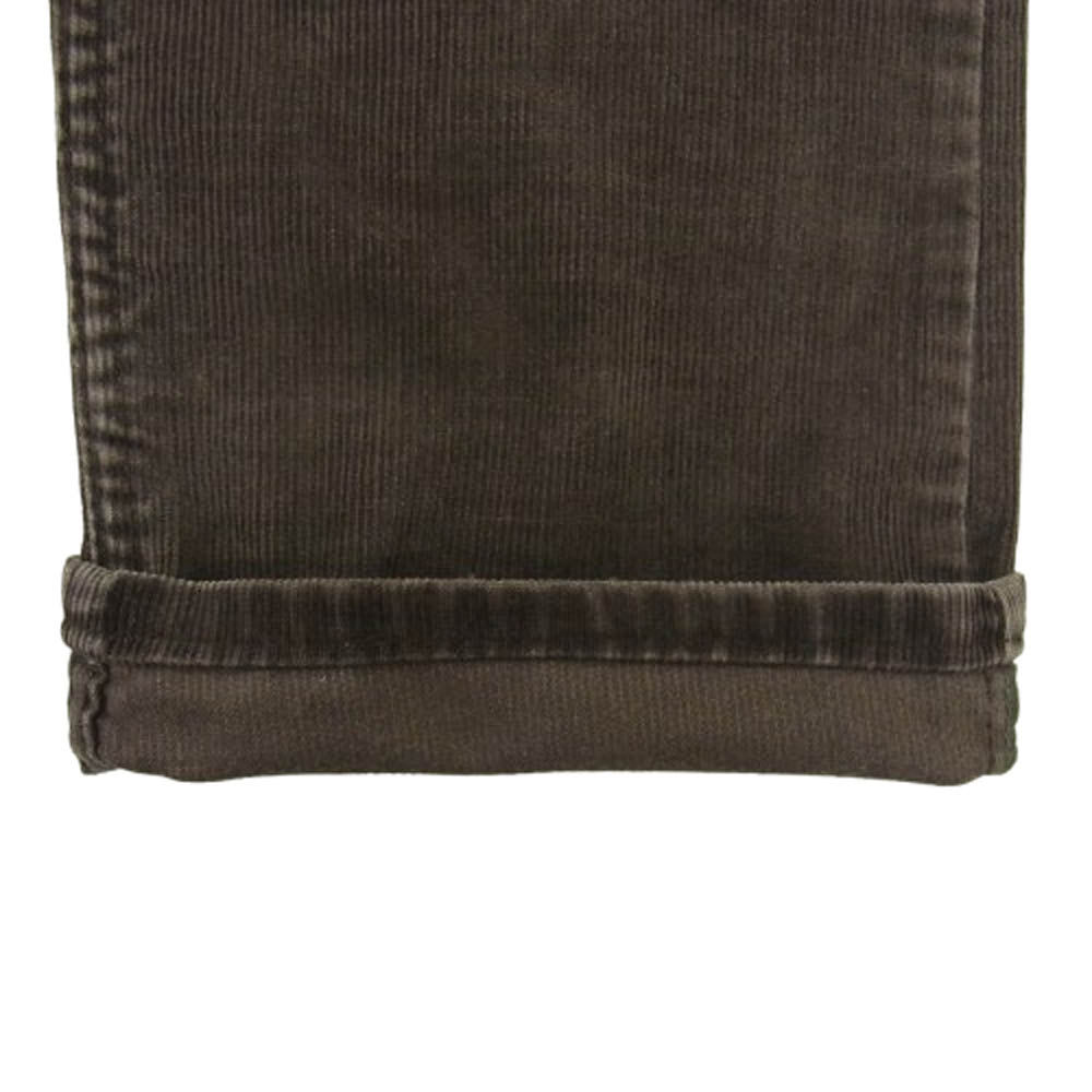 Levi's リーバイス USA製 ボタン裏刻印536 519 42TALON コーデュロイ パンツ ブラウン ブラウン系 W-31 L-30 【中古】