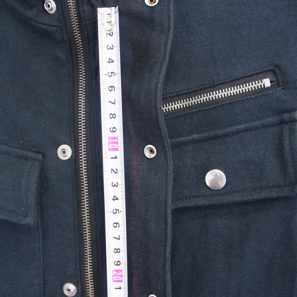 シックス K-10-0302 ヘビーウェイト ミリタリージャケット ブラック系 48【中古】