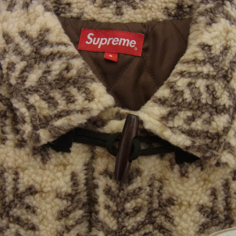 Supreme シュプリーム 18AW Snowflake Toggle Fleece Jacket