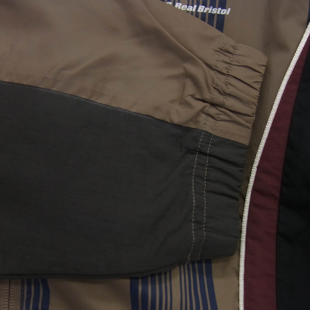 F.C.R.B. エフシーアールビー 25AW FCRBー252000 EXHIBITION GAME JACKET エキシビション ゲームジャケット ナイロンジャケット ブラウン系 M【新古品】【未使用】【中古】