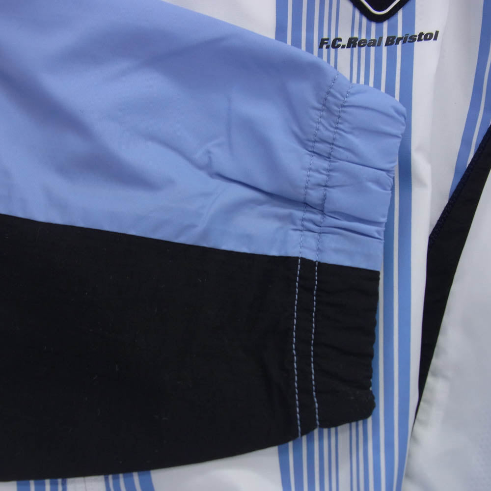 F.C.R.B. エフシーアールビー 25AW FCRBー252000 EXHIBITION GAME JACKET エキシビション ゲームジャケット ナイロンジャケット ライトブルー系 XL【新古品】【未使用】【中古】