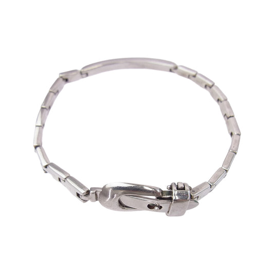 GUCCI グッチ ID バックル ブレスレッド シルバー系【中古】