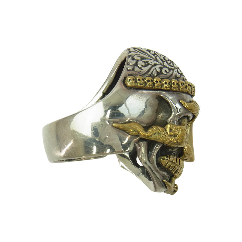 ZOCALO ソカロ Tibetan Monk Skull Ring チベタン・モンク