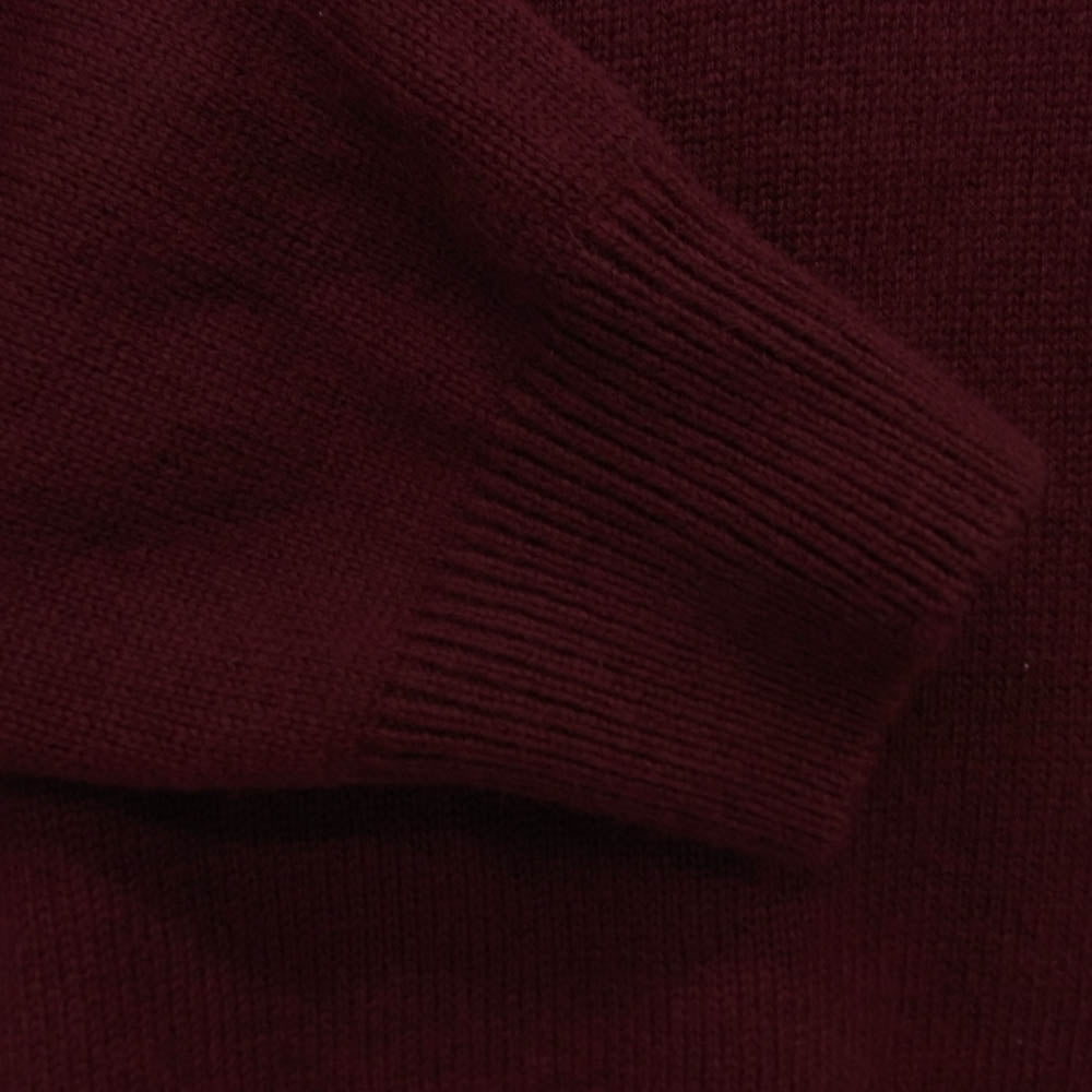 GAVIAL ガヴィル 25AW GVL-25AWT-0724 crew neck knit クルーネック ニット セーター ワインレッド系 2【極上美品】【中古】