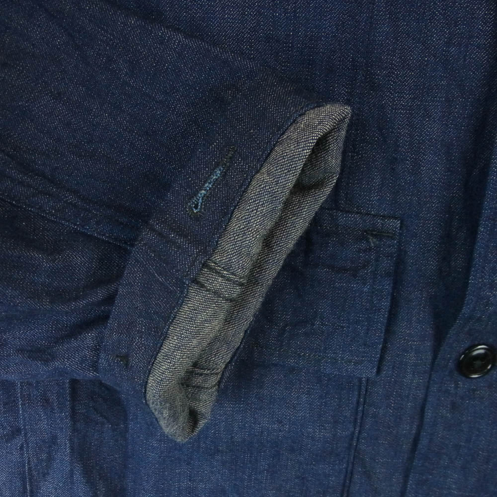 A VONTADE アボンタージ VTD-0572-JK Naval Utility Jacket ナバル ユーティリティ デニム ジャケット インディゴブルー系 S【極上美品】【中古】