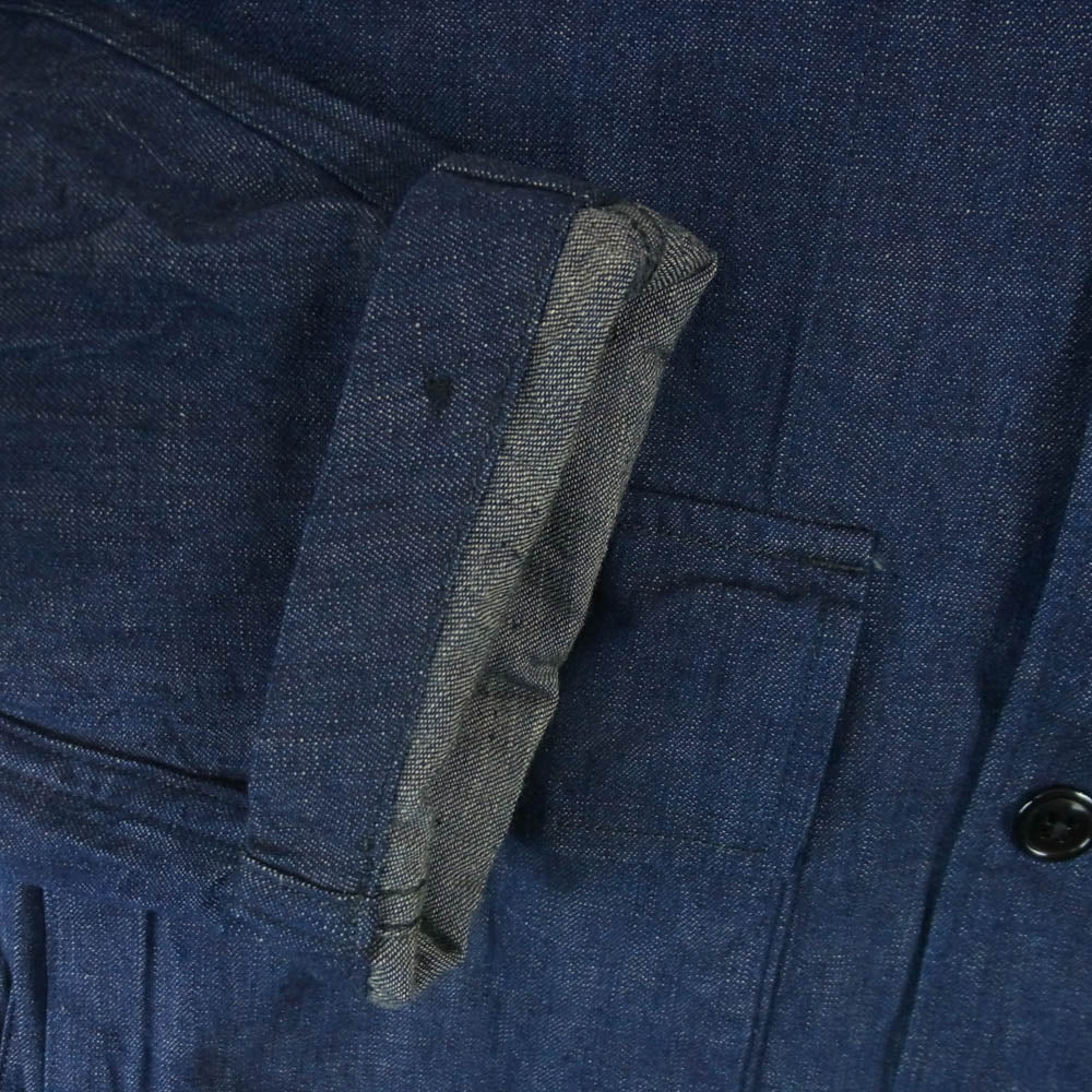 A VONTADE アボンタージ VTD-0572-JK Naval Utility Jacket ナバル ユーティリティ ジャケット インディゴブルー系 M【極上美品】【中古】