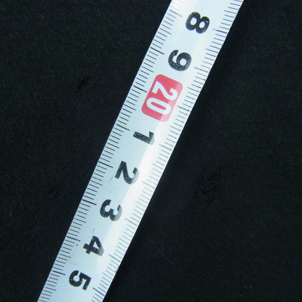 イフシックスワズナイン MANIAC CORP BEDROCK-5 長袖 Tシャツ ロングスリーブ カットソー ブラック系 1【中古】