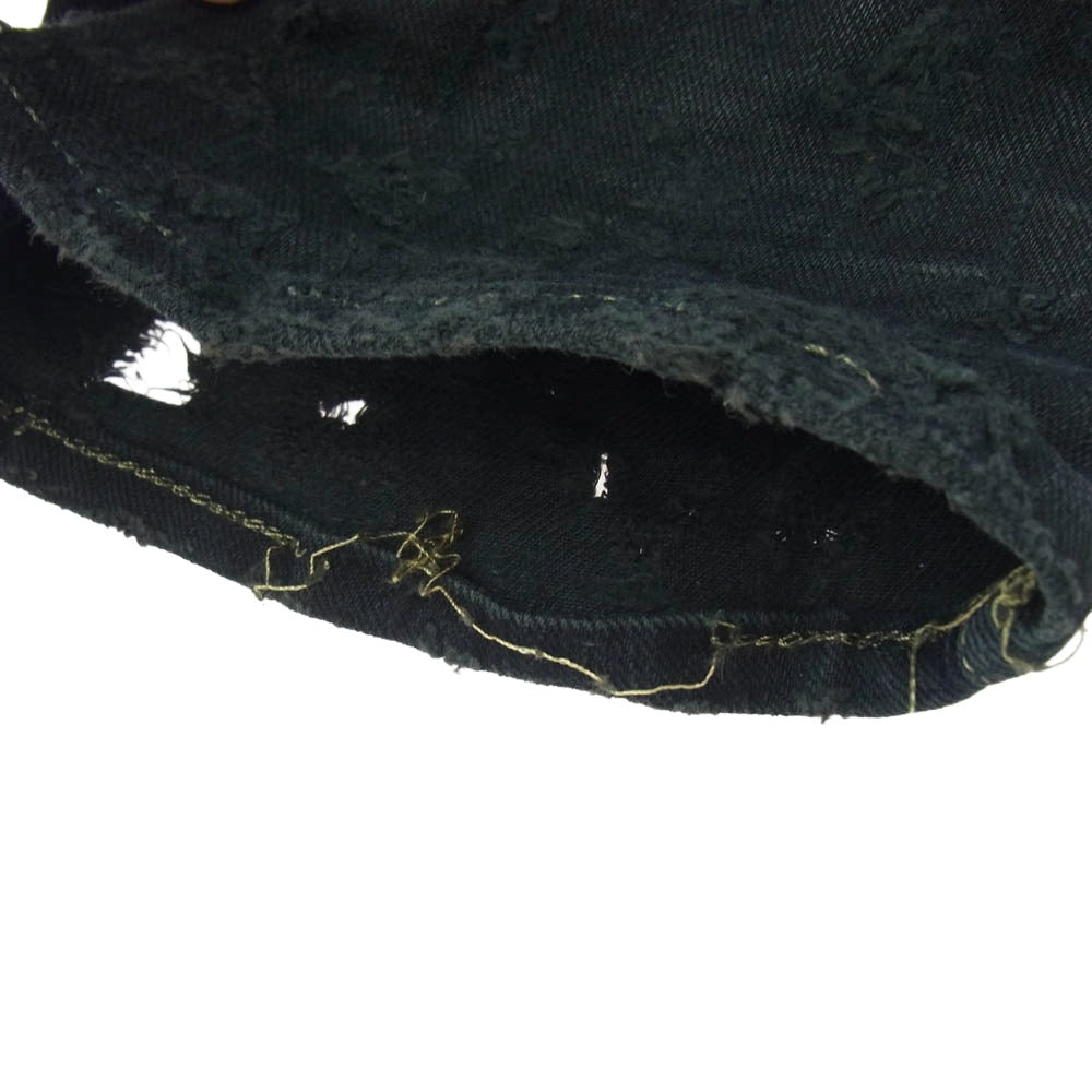 ルグランブルー S-WOLF ブーツカット ダメージ加工 パンツ ブラック系 不明【中古】