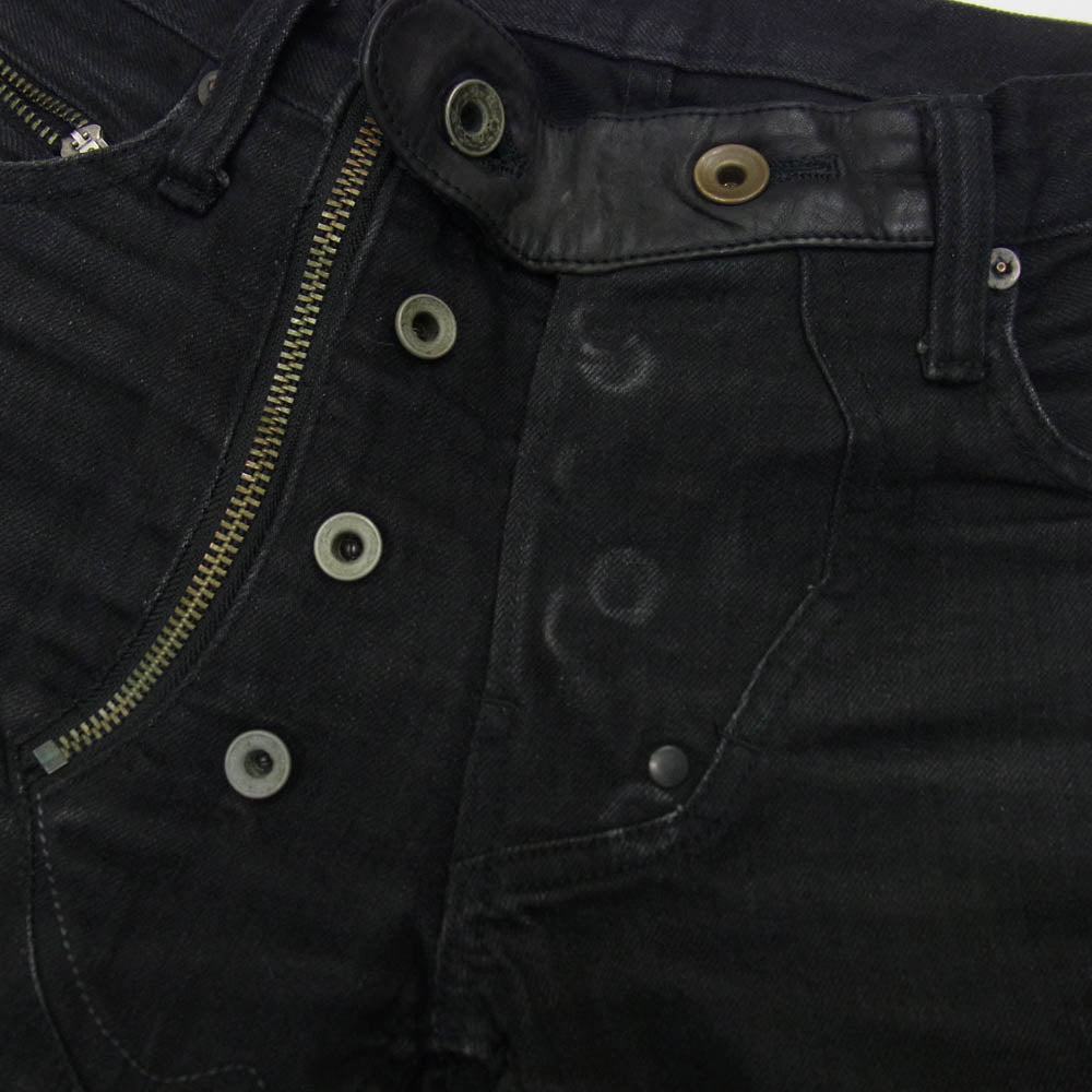 ルグランブルー lgb wolf flare denim pants フレア パンツ デニム ブラック系 28【中古】
