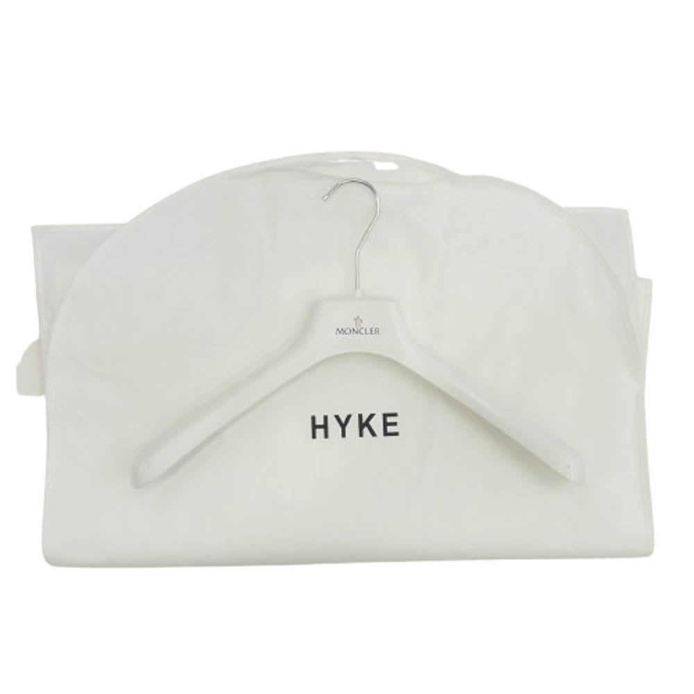 MONCLER モンクレール 21AW G209K1A00006 M1195 ジーニアス HYKE ハイク LEMA レマ リバーシブル ファー ナイロン ダウン ジャケット ネイビー系【極上美品】【中古】