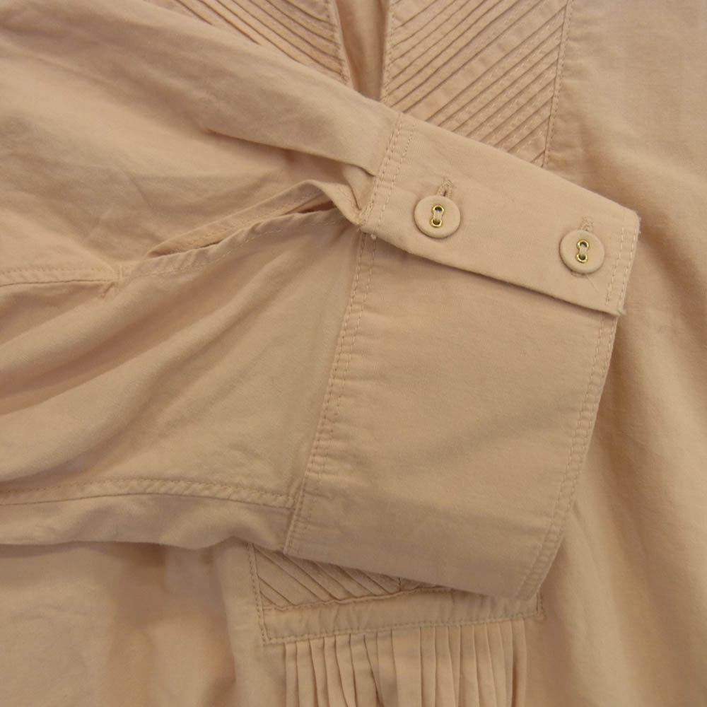 フィータ 8926-699-0044 Trinity Dress ブザムシャツ ドレス ワンピース サーモンピンク系【中古】