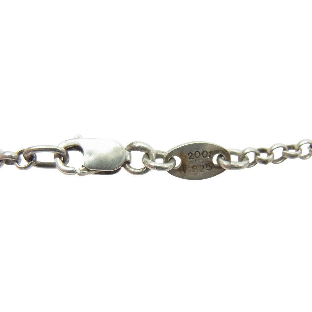 CHROME HEARTS クロムハーツ(原本無) NECKCHAIN R18 ロールチェーン 18inch ネックレス 18インチ シルバー系【中古】