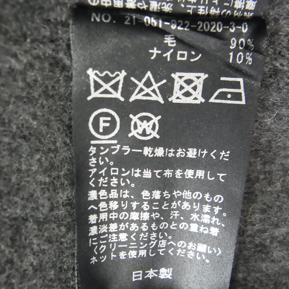 Plage プラージュ 21-051-922-2020-3-0 プルオーバー ウールベスト ジレ グレー系【中古】