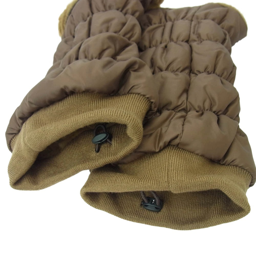 1piu1uguale3 ウノピュウノウグァーレトレ GSG007 POE440 LADIES' 113 GOLF LEG WARMER ゴルフ レッグウェア 手袋 ブラウン系 F【美品】【中古】