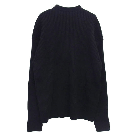 BALENCIAGA バレンシアガ 643035 T1581 ウール ニット ブラック系 XS【中古】