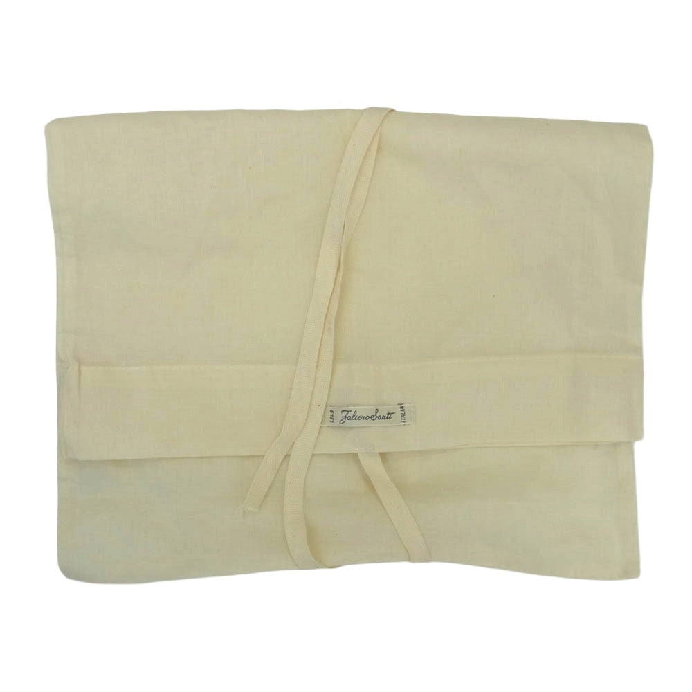Faliero Sarti ファリエロサルティ カシミヤ混 大判 ストール スカーフ グレージュ系【中古】