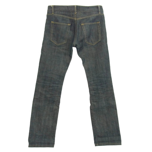 SAINT LAURENT サンローラン 13SS 315397 YU065 エディ期 ボタンフライ スキニー デニム パンツ インディゴブルー系 28【中古】