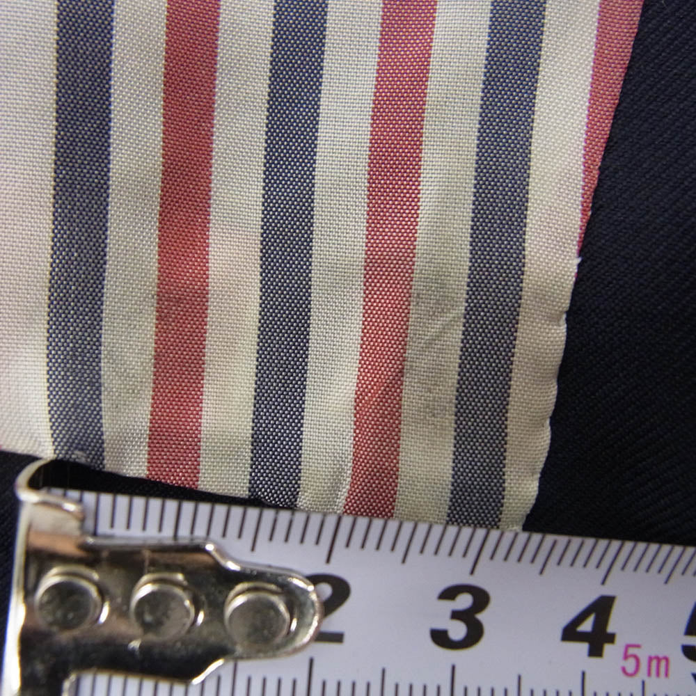 THOM BROWNE トムブラウン 金ボタン 3B シングル テーラード ジャケット ブレザー ネイビー系【中古】