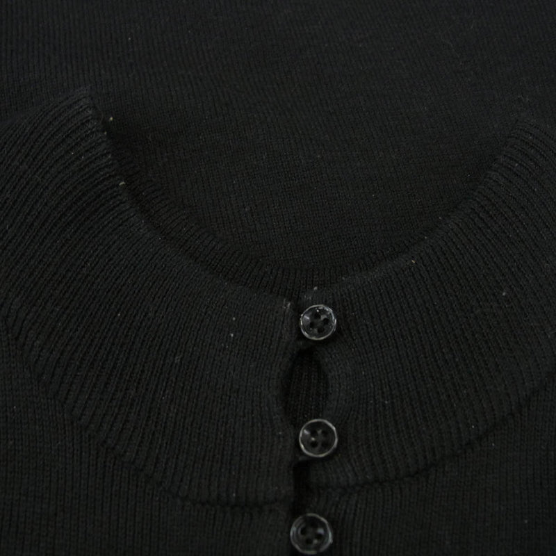 CLANE ノースリーブ黒ワンピース CLANE（クラネ）の「FRONT ZIP AMERICAN SLEEVE ONE PIECE