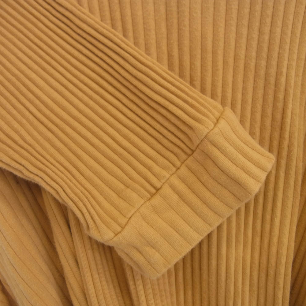 ベースレンジ 長袖 ワンピース イエロー系 S【中古】