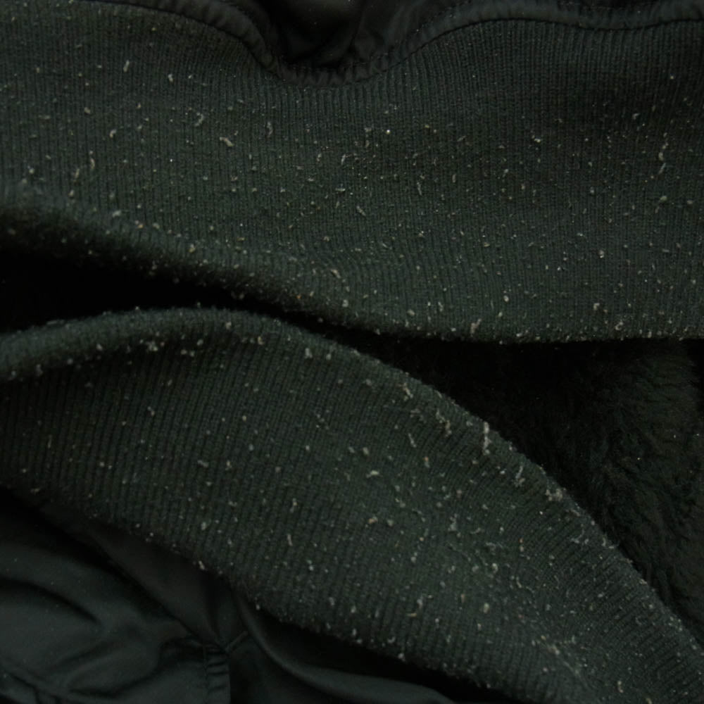 Supreme シュプリーム 22AW Faux Fur Reversible MA-1 フェイク ファー リバーシブル ジャケット ブラック系 L【中古】