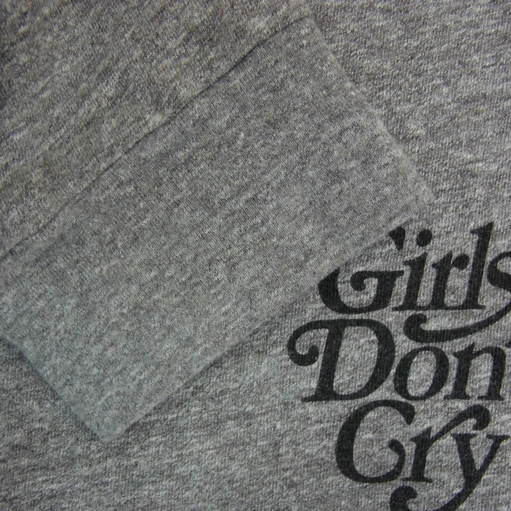 HUMAN MADE ヒューマンメイド × GirlsDon'tCry ガールズドントクライ 長袖 Tシャツ カットソー ロングスリーブ グレー系 L【中古】