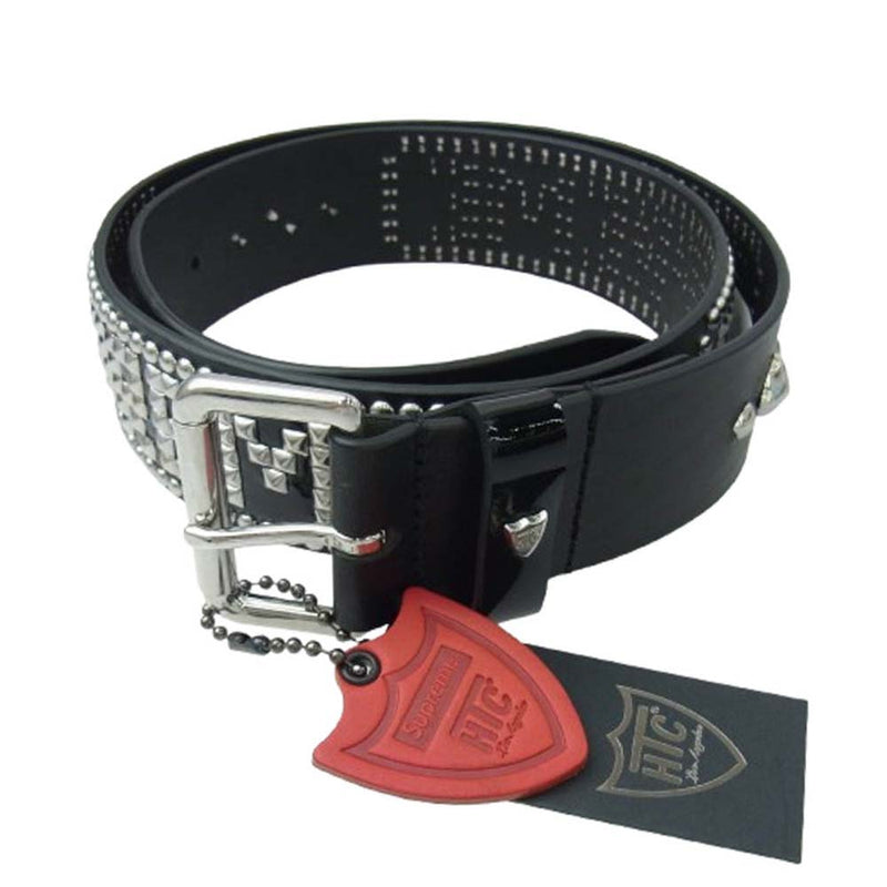 SUPREME シュプリームHTC Studded Belt スタッズ ベルト Supreme シュプリーム 23SS × HTC STUDDED BELT BLACK スタッズ