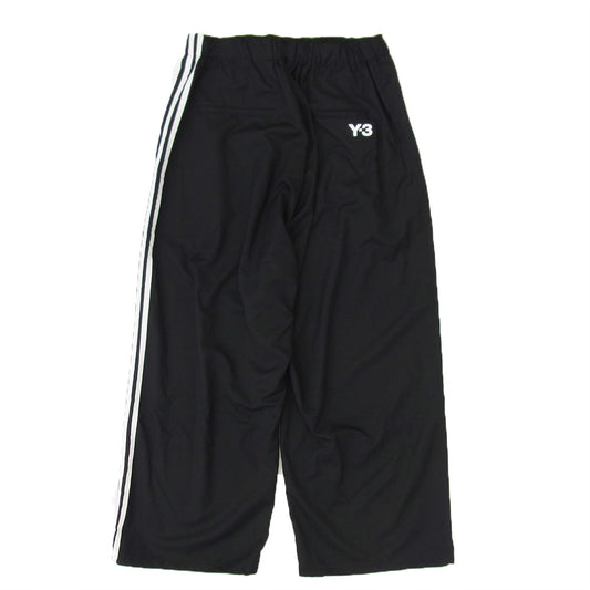 Y-3 Yohji Yamamoto ワイスリー ヨウジヤマモト IW7455 × adidas REF WO PANTS アディダス リファインド ウール ワイド パンツ ブラック系 M【中古】