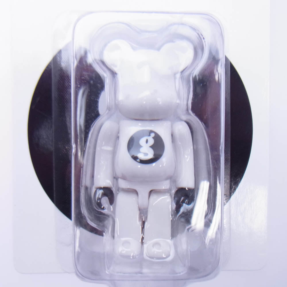 GOODENOUGH グッドイナフ BE@RBRICK ベアブリック 未開封 サークルG グラムg ロゴ GRAY BLACK 100% グレイ ブラック 2体セット ブラック系 グレー系【新古品】【未使用】【中古】