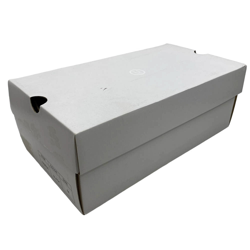 UNDERCOVER アンダーカバー 14AW N9F01 25周年 復刻 TOE LOGO LEATHER SNEAKERS トゥロゴ ローカット レザー スニーカー ブラック系 M【中古】