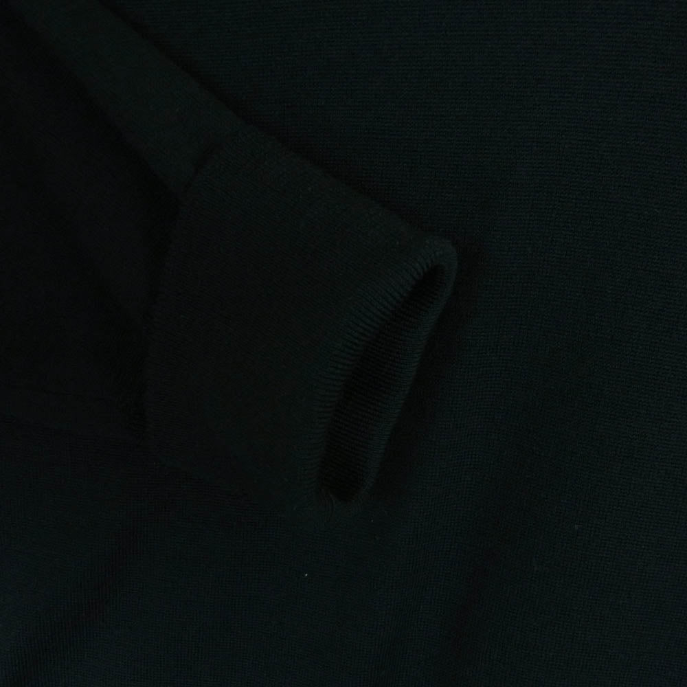 JOHN SMEDLEY ジョンスメドレー great britain ウール 長袖 ハイゲージ ニット ブラック系 L【中古】