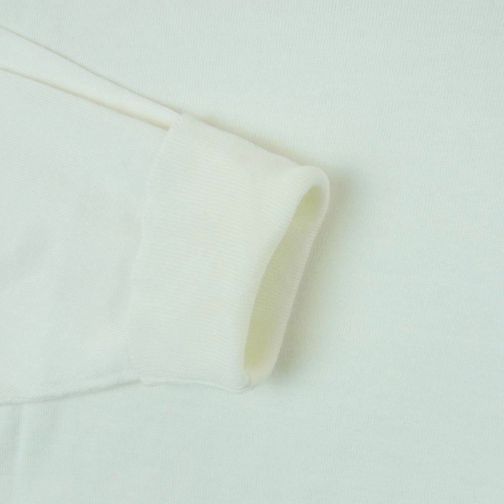 COMOLI コモリ 21SS T01-06002 18G クルーネック ニット コットン イタリア製 オフホワイト系 3【中古】