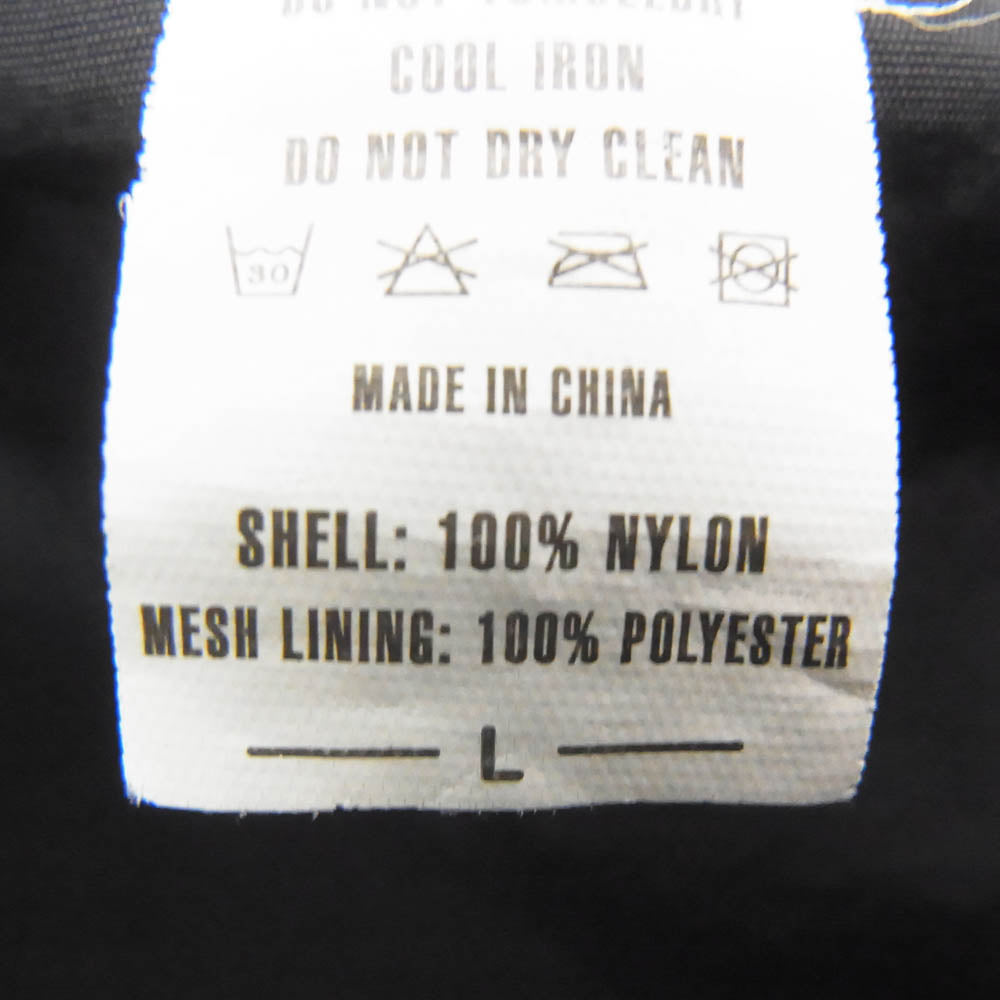 ブランクス ファクトリー UK navy Nylon Track Jacket ナイロン トラック ジャケット ブラック系 L【中古】