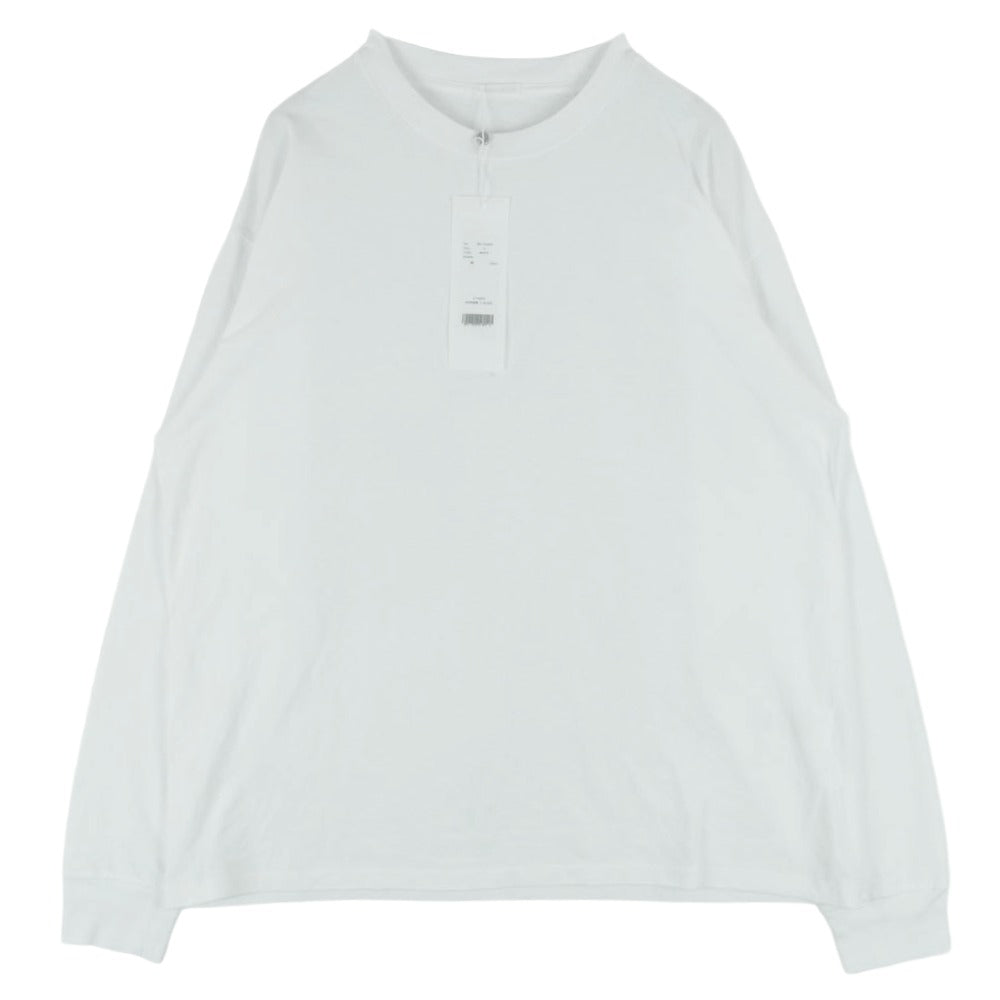 COMOLI コモリ 25SS B01-05009 コットン ジャージ 長袖 Tシャツ 