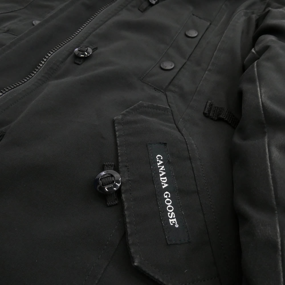 CANADA GOOSE カナダグース 2506L KENSINGTON PARKA ケンジントンパーカ ダウンコート ダウンジャケット ブラック系 2XS【中古】